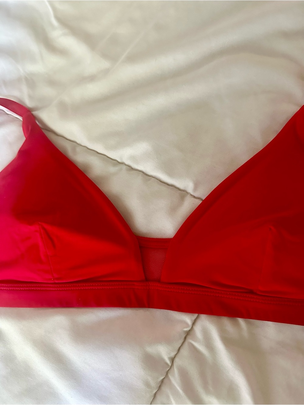 Red Wireless Bralette - Women Intimates & Sleepwear